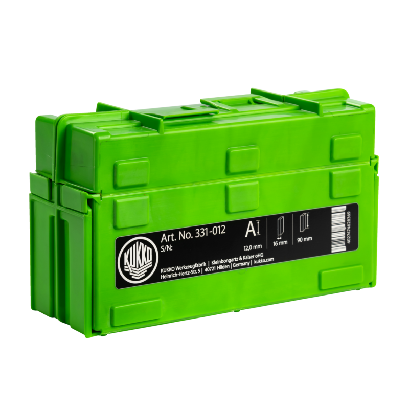 Kukko 27-teiliger Standard-Schlagbuchstaben-Satz DIN 1451 mit 3 mm Schrifthöhe