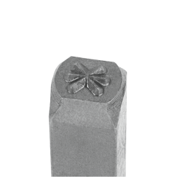 Kukko Handschlagstempel mit 6-Strich-Stern