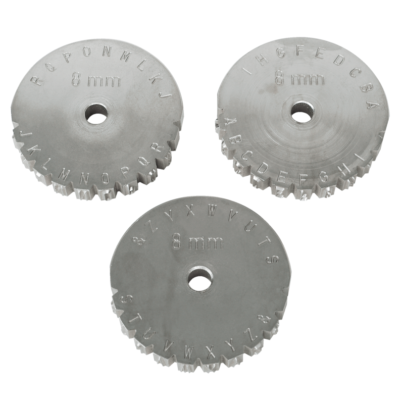 Kukko Radschlagstempel für Buchstaben