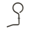Kukko Notentriegelungsschlüssel OTIS gebogener Draht Ø 4 mm m. Ring GO194D1