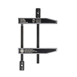 Kukko Parallel-Schraubzwinge mit doppelter Spindelführung