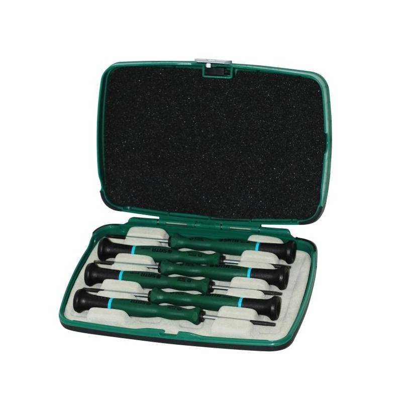 Sata 7 Tlg. Präzisions Elektronik-& Feinmechanik Schraubendreher Set f