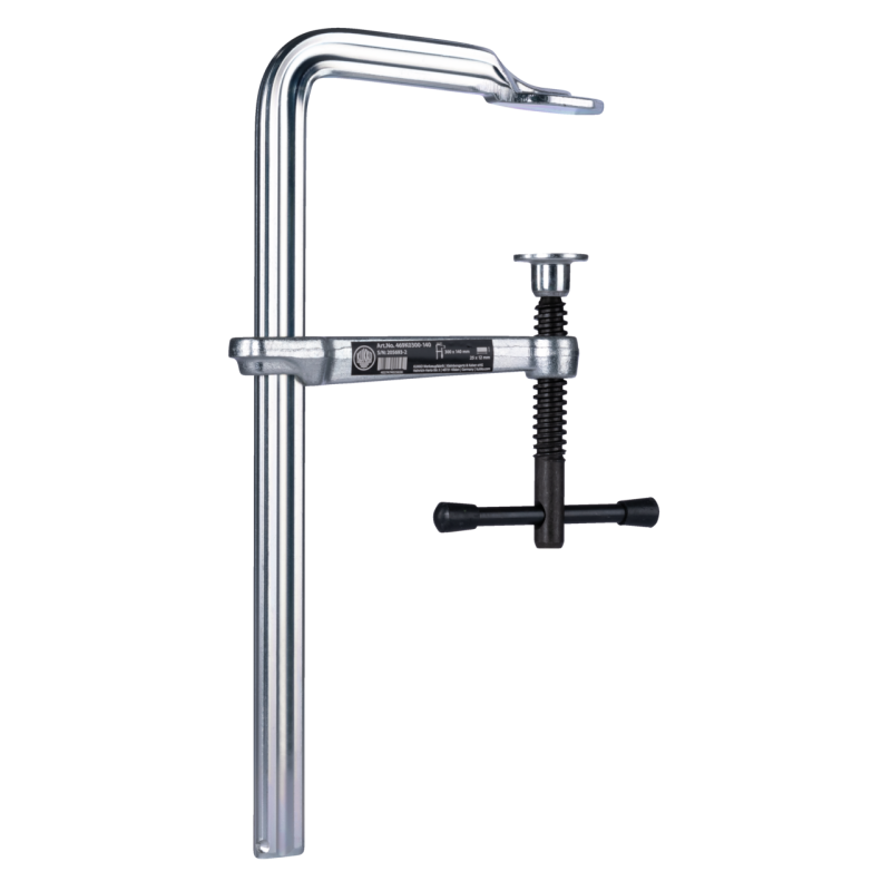 Kukko Ganzstahl-Schraubzwinge VIRIDIS mit Knebelgriff