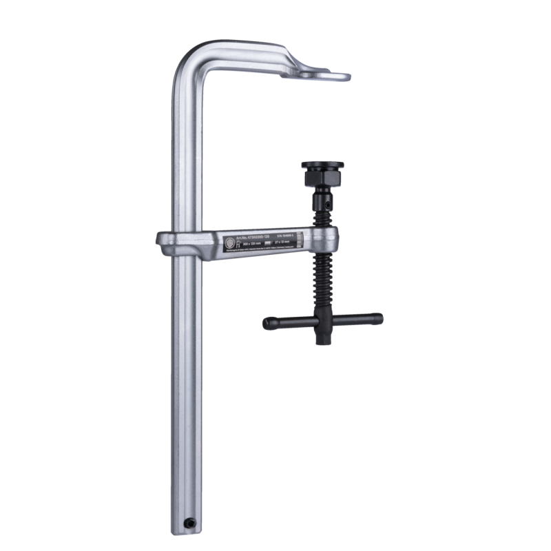 Kukko Ganzstahl-Schlosserzwinge mit Knebelgriff