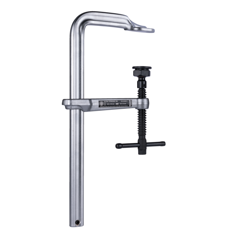 Kukko Schwere Ganzstahl-Schlosserzwinge mit Knebelgriff