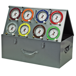 Kukko WILBÄR Pneumaticprüfkoffer mit 6 Manom. 0-16 bar