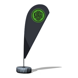 Kukko Werbefahne mit Wassertank