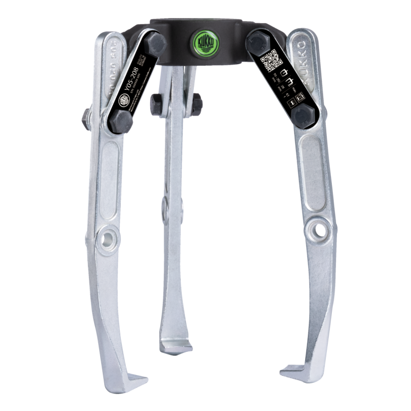 Kukko 3-armiger Kombi-Abzieher mit schwenkbaren Abzugshaken