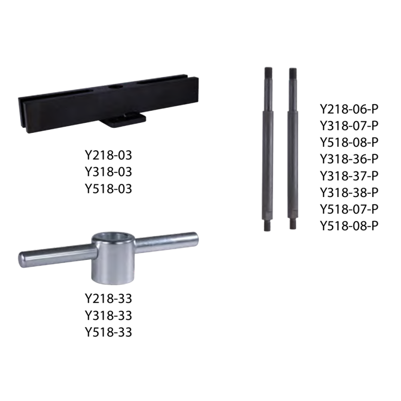 Kukko Befestigungsmaterial für 1 Paar Zugbolzen