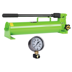 Kukko Handpumpe mit Manometer