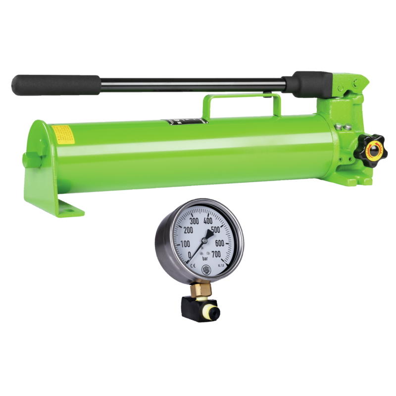 Kukko Handpumpe mit Manometer