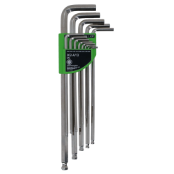 Kukko 6-Kant-Winkelschraubendreher-Satz im Kunststoffclip