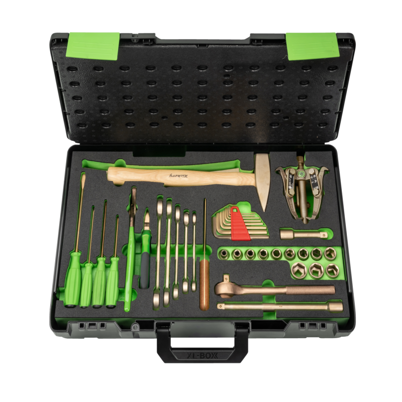 Kukko 31-teiliger Schlosser-Werkzeugsatz mit Abzieher