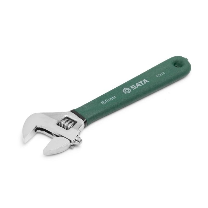 Sata Rollgabelschlüssel verstellbar mit getauchtem Griff 375mm