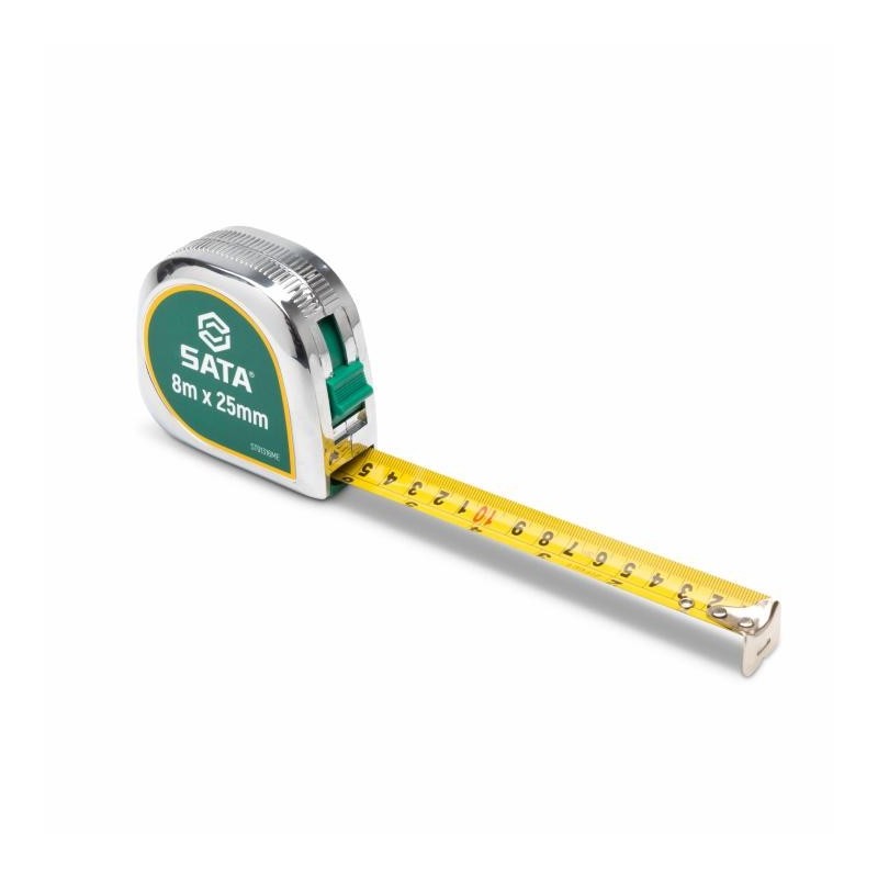 Sata Bandmaß mit Feststeller 8m/26ft x 25mm
