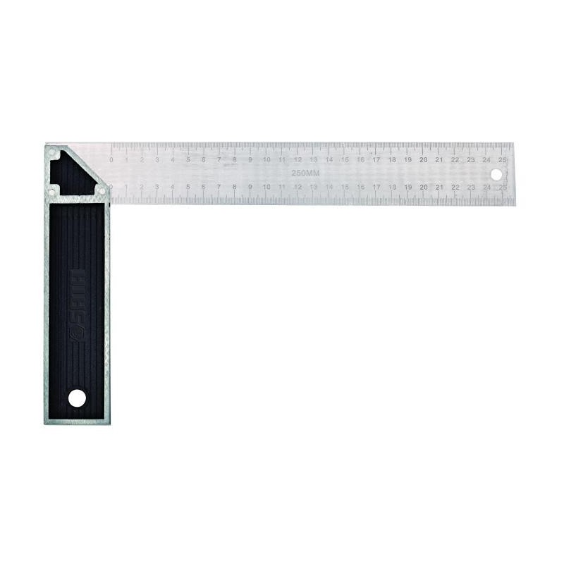 Sata Schreinerwinkel mit Stahlzunge 150mm metrisch