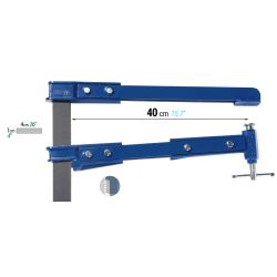 Piher TIEFSPANNSCHRAUBZWINGE 40K 40 cm