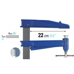 Piher TIEFSPANNSCHRAUBZWINGE PIHER S 100