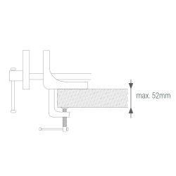 Piher MONTAGESCHRAUBSTOCK KLEMMSPINDEL15 cm