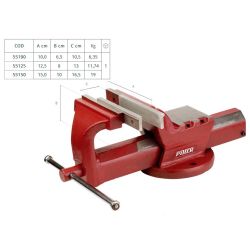 Piher STAHL-SCHRAUBSTOCK 150 mm