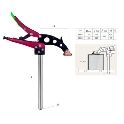 Piher Ø16 mm - VERSTELLBAR DURCH SCHRAUBE