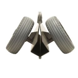 Matador Plattenroller für Breite 125 mm PU-bereifung 260x85 mm