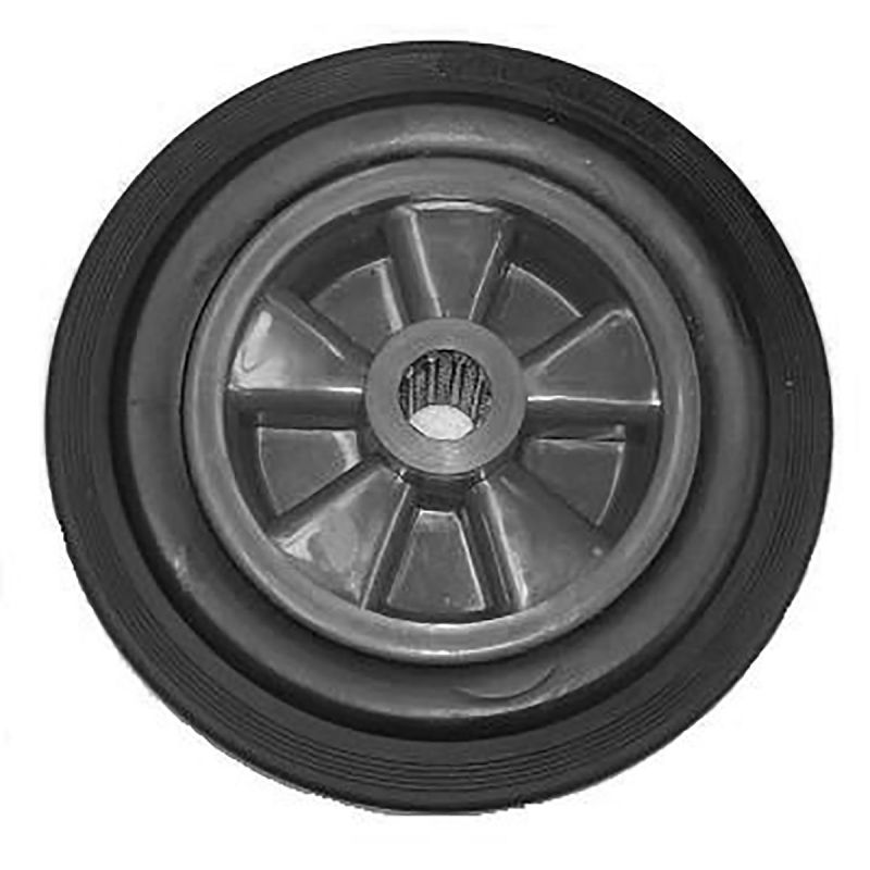 Matador Volgummirad Ø250x50mm, Achse Ø25mm, Gleitlager