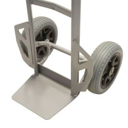 Matador Stapelkarre mit fester Schaufel, Tragkraft 200 kg, Gummigrif