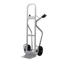 Matador Stapelkarre mit fester Schaufel, Tragkraft 350 kg, Gummigrif