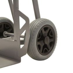 Matador Stapelkarre mit fester Schaufel, Tragkraft 350 kg, gummigrif