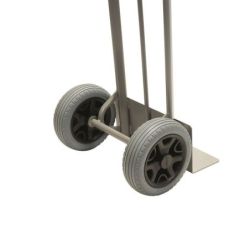 Matador Stapelkarre mit fester Schaufel, Tragkraft 200 kg, gummigrif