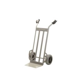 Matador Stapelkarre mit fester Schaufel, Tragkraft 350 kg, gummigrif