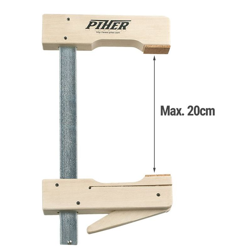 Piher HOLZ-KLEMMZWINGE 20x15 cm