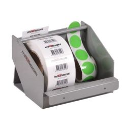 Matador Etikettenspender Grau Pulverbeschichtet