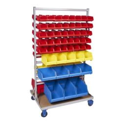 Matador Fahrbarer Magazinwagen für Sichtlagerbox