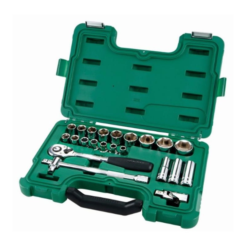 Sata 23 Tlg. 1/2 Zoll 6-Kant Steckschlüssel Satz