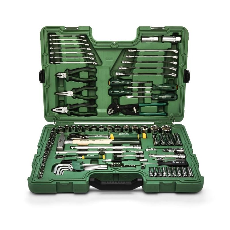 Sata 104 Tlg. 1/4 Zoll & 1/2 Zoll Universal-Werkzeugsatz