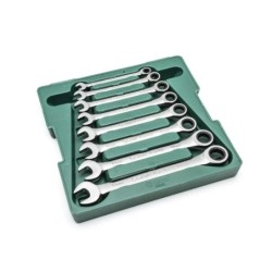 Sata 8 Tlg. Ratschen-Ringmaulschlüssel Set - 8