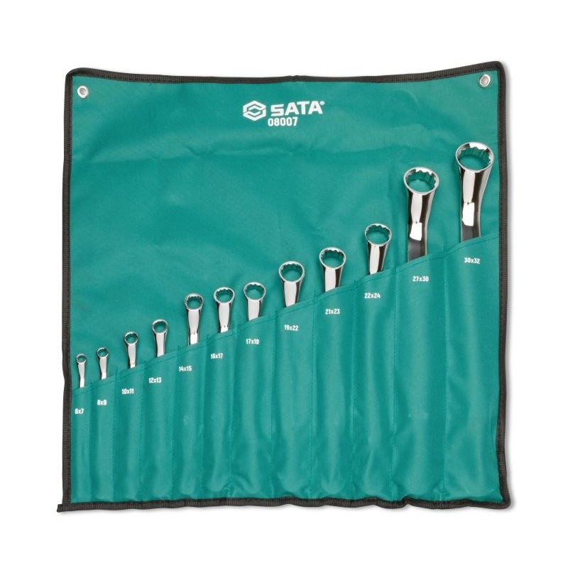 Sata 12 Tlg. Doppelringschlüssel Set - 6x7