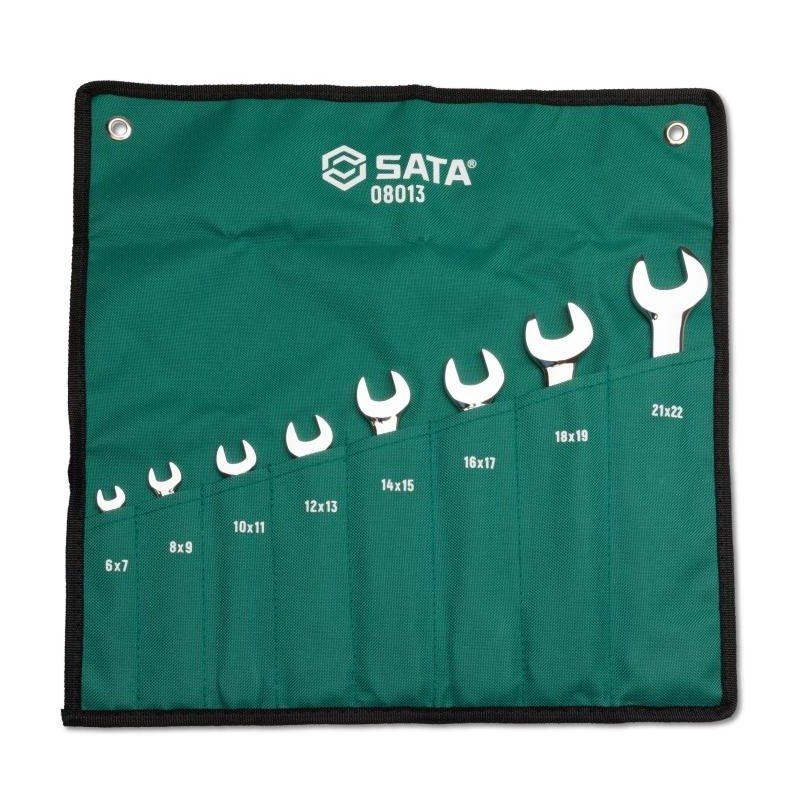 Sata 8 Tlg. Doppelmaulschlüssel Set - 6x7