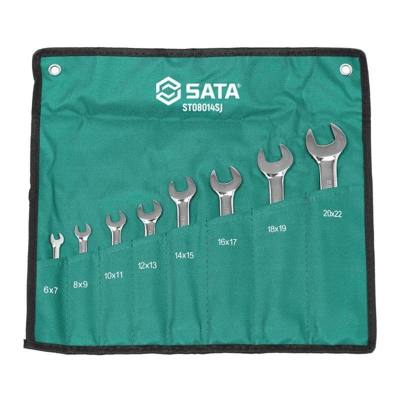 Sata 8 Tlg. Doppelmaulschlüssel Set - 6x7