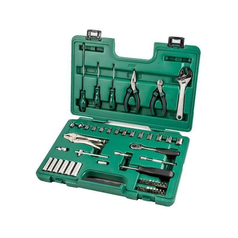 Sata 52 Tlg. 1/4 Zoll 6-Kant Steckschlüssel & Basiswerkzeugset