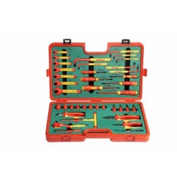 Sata 39 Tlg. 3/8 Zoll Universal-Werkzeugsatz isoliert