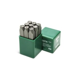Sata 9 Tlg. Zahlen-Prägestempel-Satz 6mm