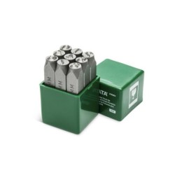Sata 9 Tlg. Zahlen-Prägestempel-Satz 8mm