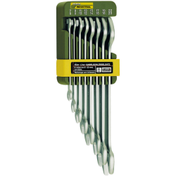 PROXXON SlimLine Doppel-Maulschlüsselsatz von 6 x 7 bis 20 x 22 mm (8-teilig)