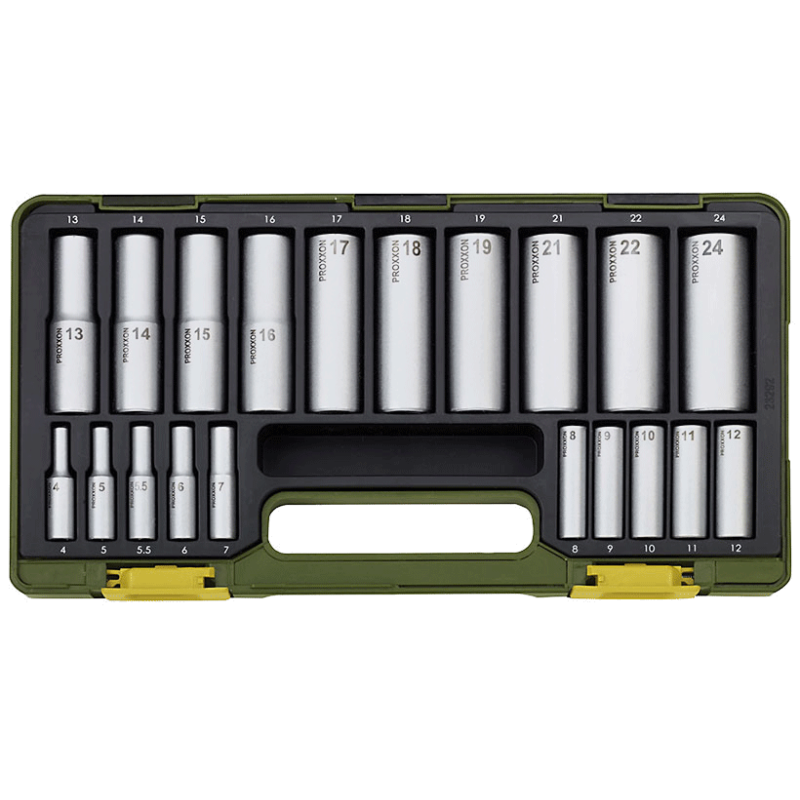 PROXXON Tiefbett-Steckschlüsselsatz