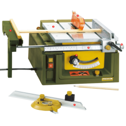 PROXXON Feinschnitt-Tischkreissäge FET