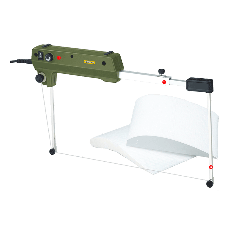 PROXXON Heißdraht-Schneidebügel THERMOCUT 650