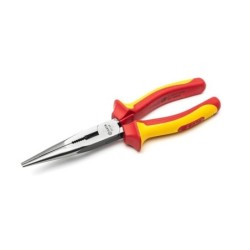 Sata Flachrundzange mit Schneide isoliert 200mm